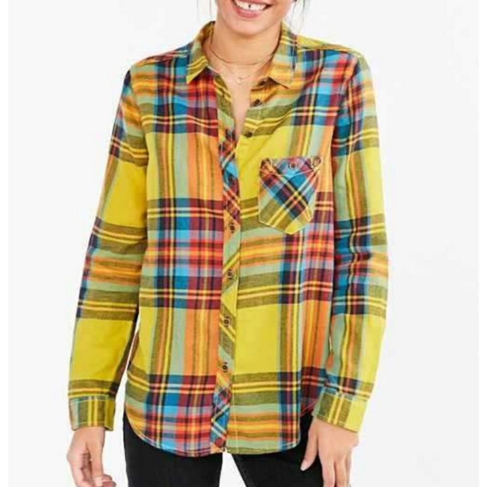 BDG Plaid Buttondown